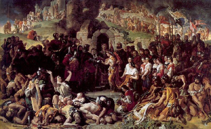 The Marriage of Strongbow and Aoife, Maclise, Daniel